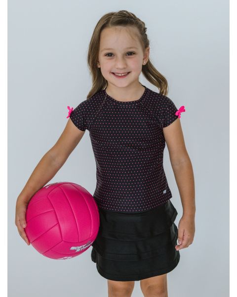 Black Active Skort