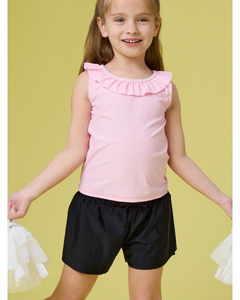 Black Active Butterfly Shorts
