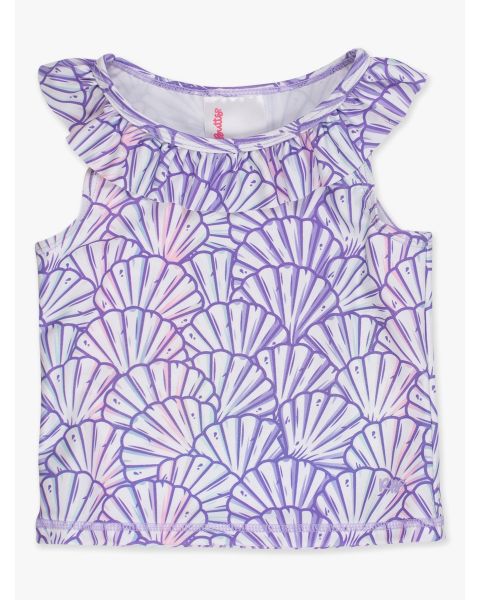 Magical Mermaid Active Ruffle Tank Top