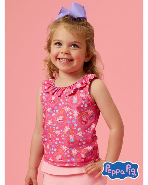Dress Up Peppa Pig Active Ruffle Tank Top