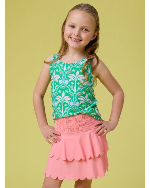 Coconut Cabana Cross-Back Active Tank Top