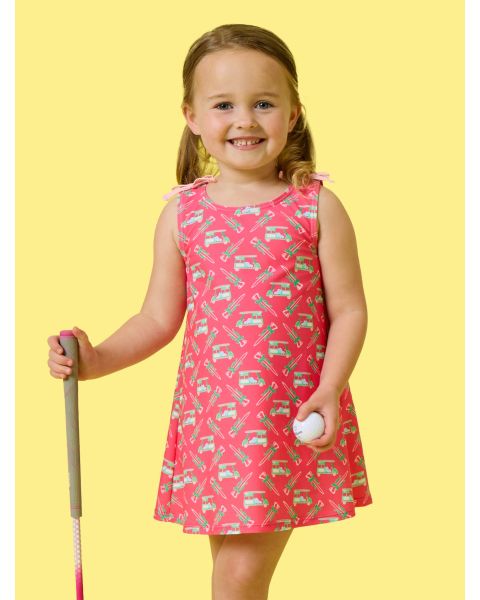 Cart Cutie Active A-Line Bow Dress & Bike Short Set