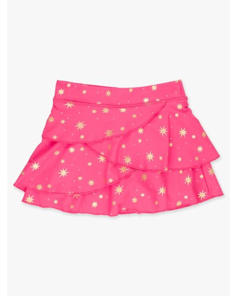 Royal Pink Princess Active Princess Tiered Skort