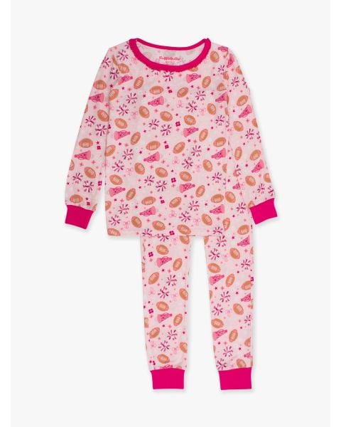 Spirit Squad Ruffle Long Sleeve Pajama Set