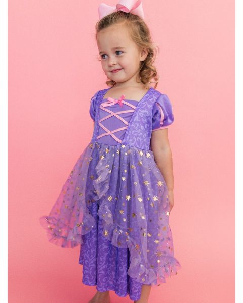 Amethyst Princess Dress-Up Bow Nightgown