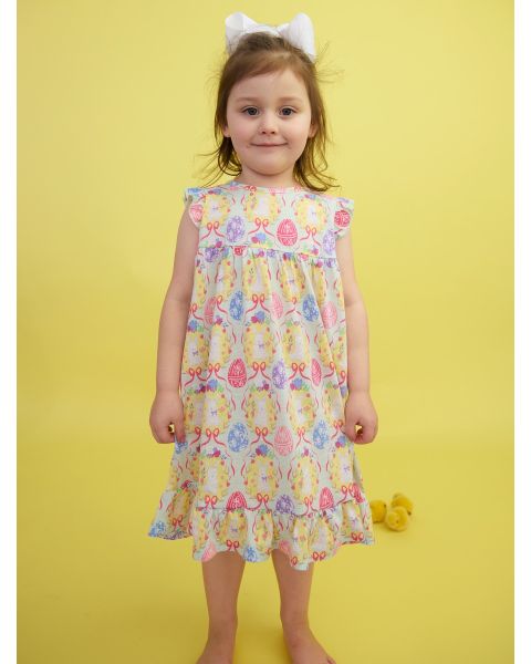 Bunnies in Bloom Flutter Pajama Night Gown