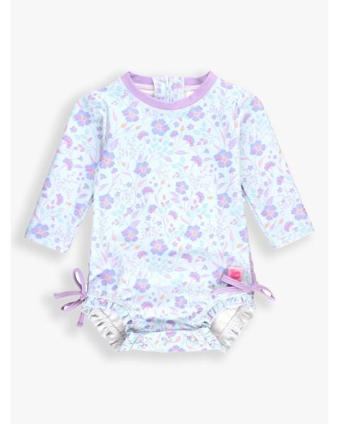 Fairytale Garden Long Sleeve One Piece Rash Guard