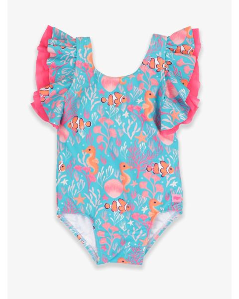 Ocean Tides Butterfly One Piece