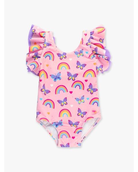 Rainbows & Butterflies Butterfly One Piece Swimsuit