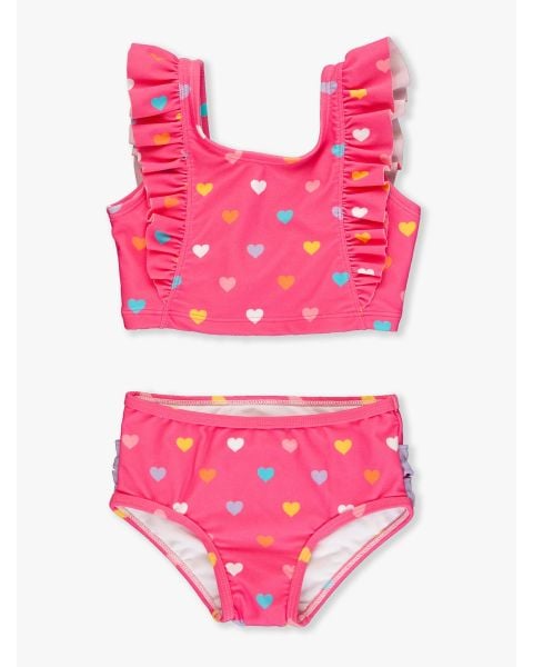 【FUN FROM FUN】Dot Heart Swimsuit Fun in the Sun Collection - Hearts 14 - One-Piece Swimsuit