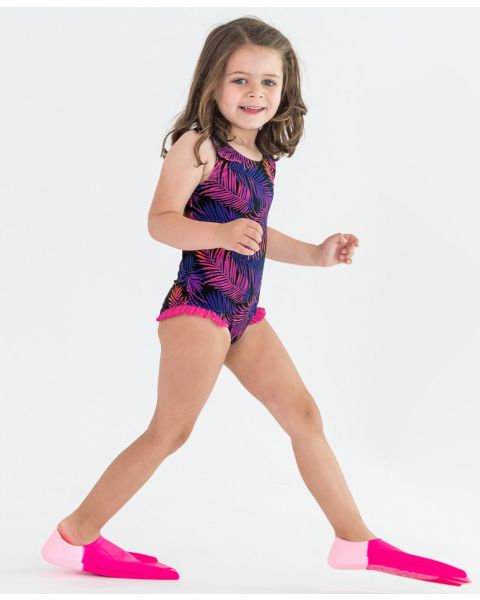 Marine Glow Tie Shoulder One Piece