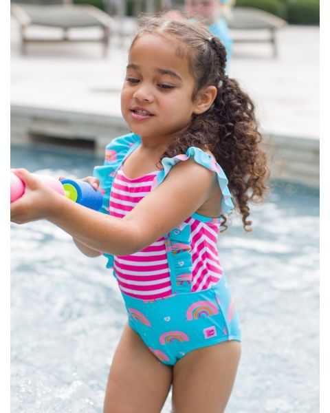 Catching Rainbows Pinafore One Piece