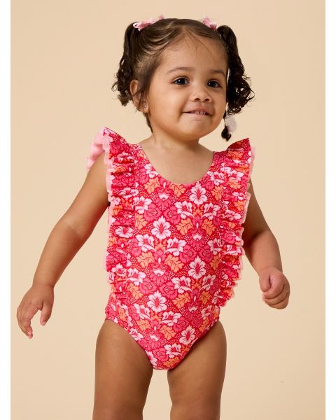Wildflower Rodeo Waterfall One Piece Swimsuit