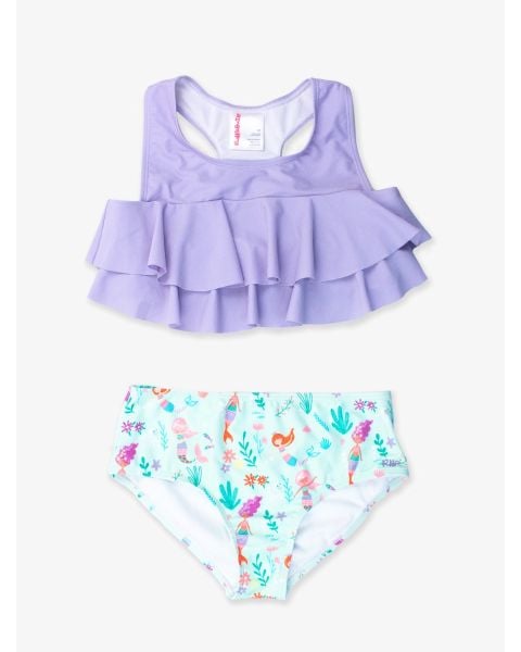 Mermaid Princess Girls Flounce Bikini