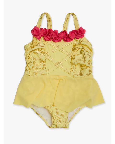 Golden Princess Dress-Up One Piece Swimsuit