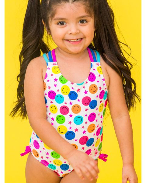Star Smile Cross-Back One Piece