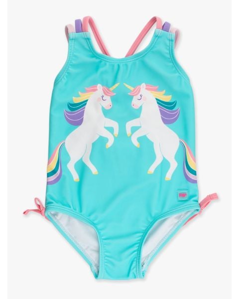 Magical Unicorns Cross-Back One Piece Swimsuit