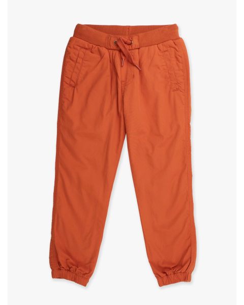 Rust Chino Joggers