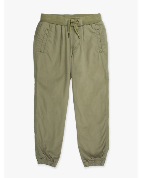 Dusty Olive Chino Joggers
