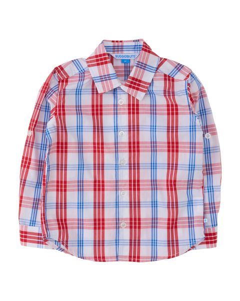 Lincoln Plaid Long Sleeve Button Down Shirt