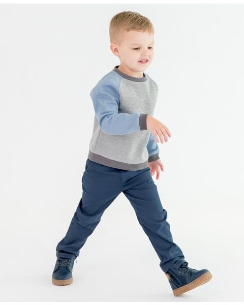 Vintage Indigo Stretch Chino Pants