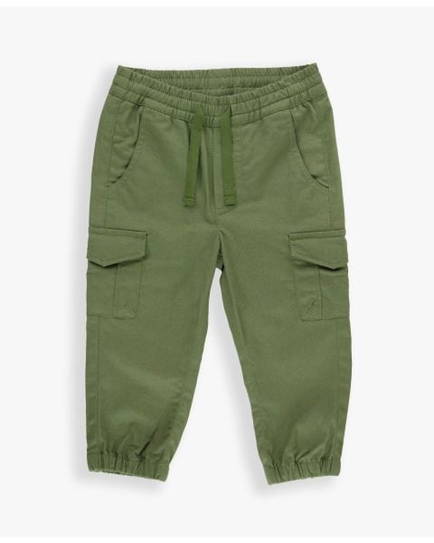 Dusty Olive Slim Cargo Joggers