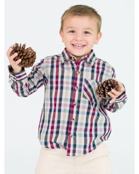 Rowan Plaid Long Sleeve Button Down Shirt