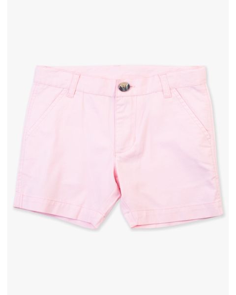 Pink Stretch Chino Shorts