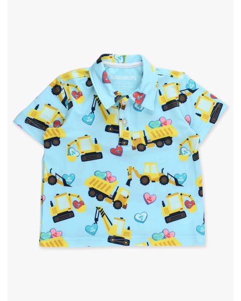 Loads of Love Knit Short Sleeve Performance Polo