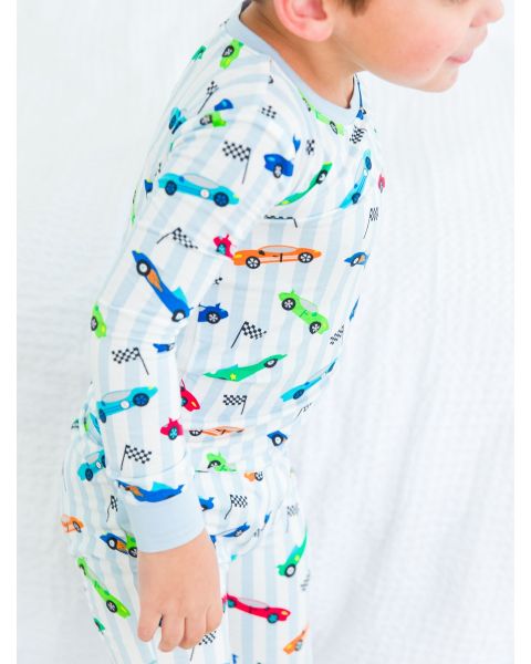 Let's Roll Long Sleeve Pajama Set, Bamboo Viscose
