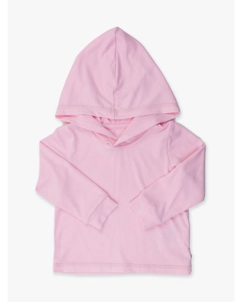 Pink Sun Protective Hooded Shirt