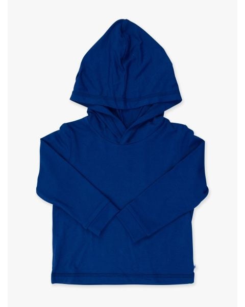 Navy Sun Protective Hooded Shirt