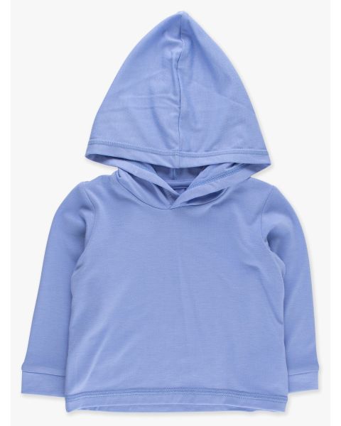 Periwinkle Blue Sun Protective Hooded Shirt
