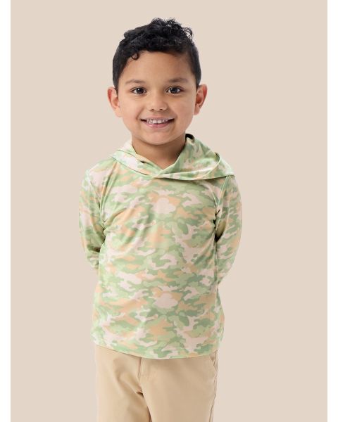 Sage Trail Camo Performance Hooded Shirt