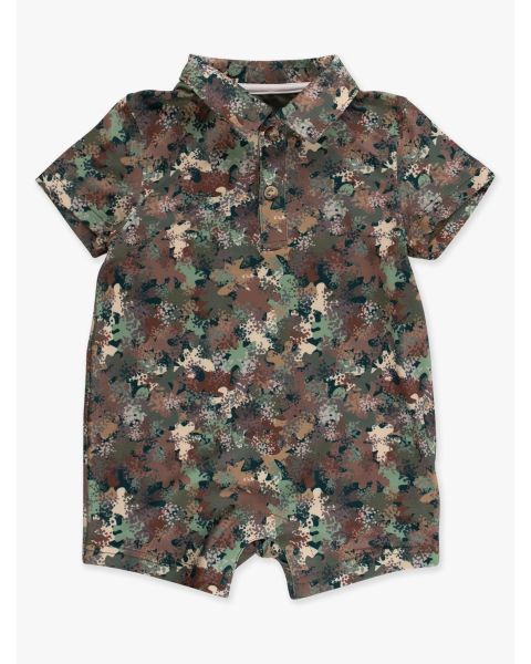 Classic Camo Performance Polo Romper