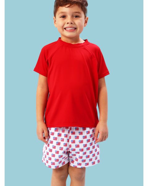 Freedom Flags Performance Court Short
