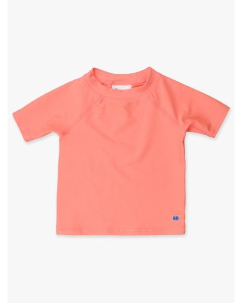 Coral Short Sleeve Rash Guard
