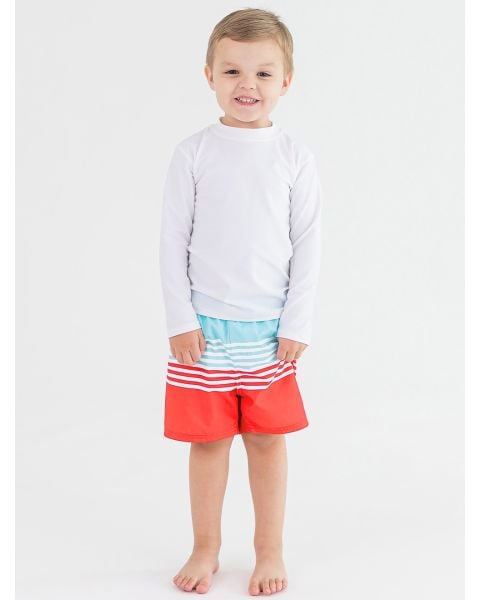 From Sea To Shining Sea Swim Trunks