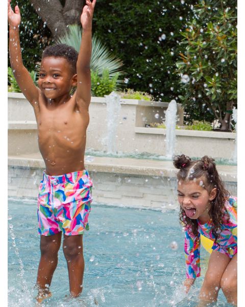 Tropical Adventure Swim Trunks