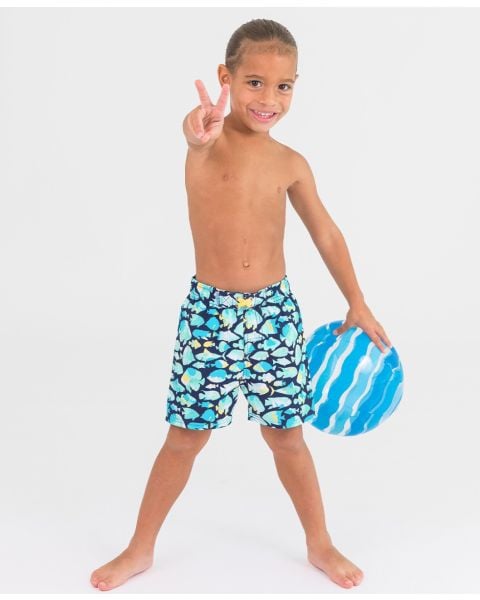 Fish Friends Swim Trunks