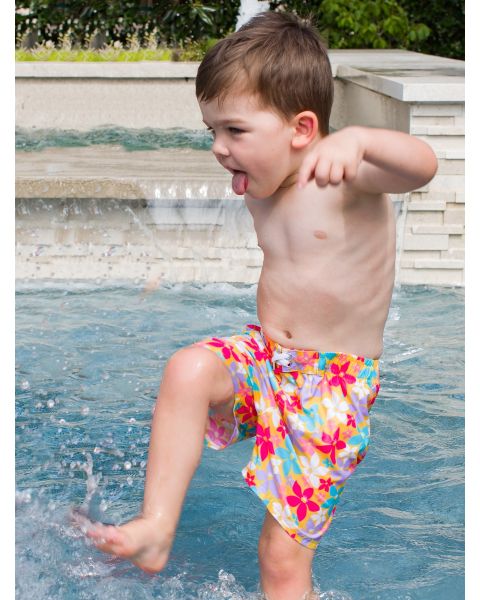 Endless Summer Floral Swim Trunks