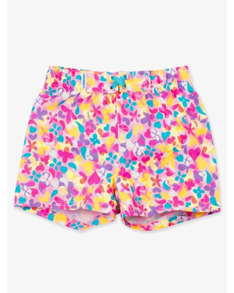 Vibrant Neon Swim Trunks