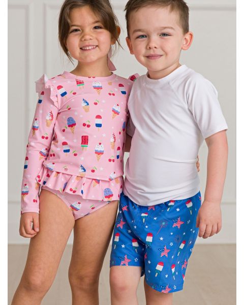 Freedom Fireworks Swim Trunks