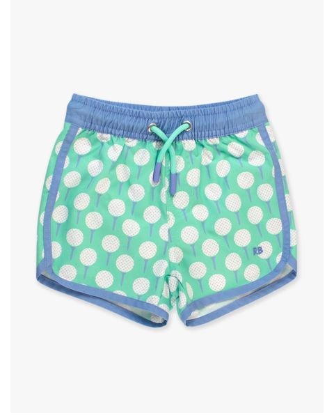 Tee Time Dolphin Hem Swim Trunks