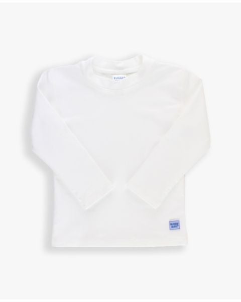 White Long Sleeve Rash Guard