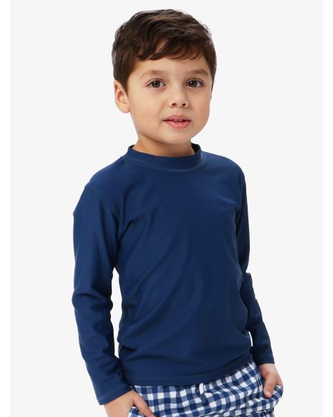 Navy Long Sleeve Rash Guard