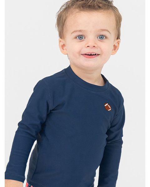 Navy Long Sleeve Rash Guard