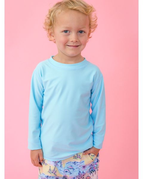 Blue Breeze Long Sleeve Rash Guard