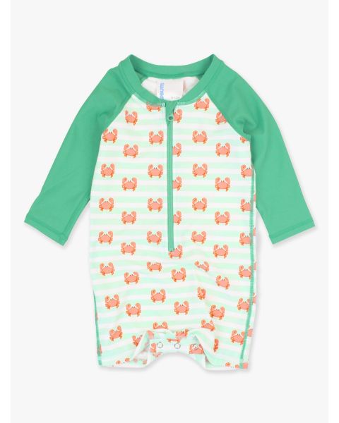 Crabby Cove Long Sleeve One Piece Rash Guard