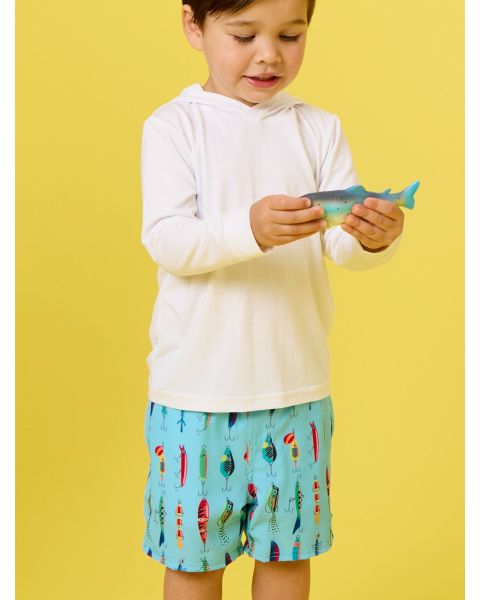 Gone Fishin Performance Hybrid Swim Trunks